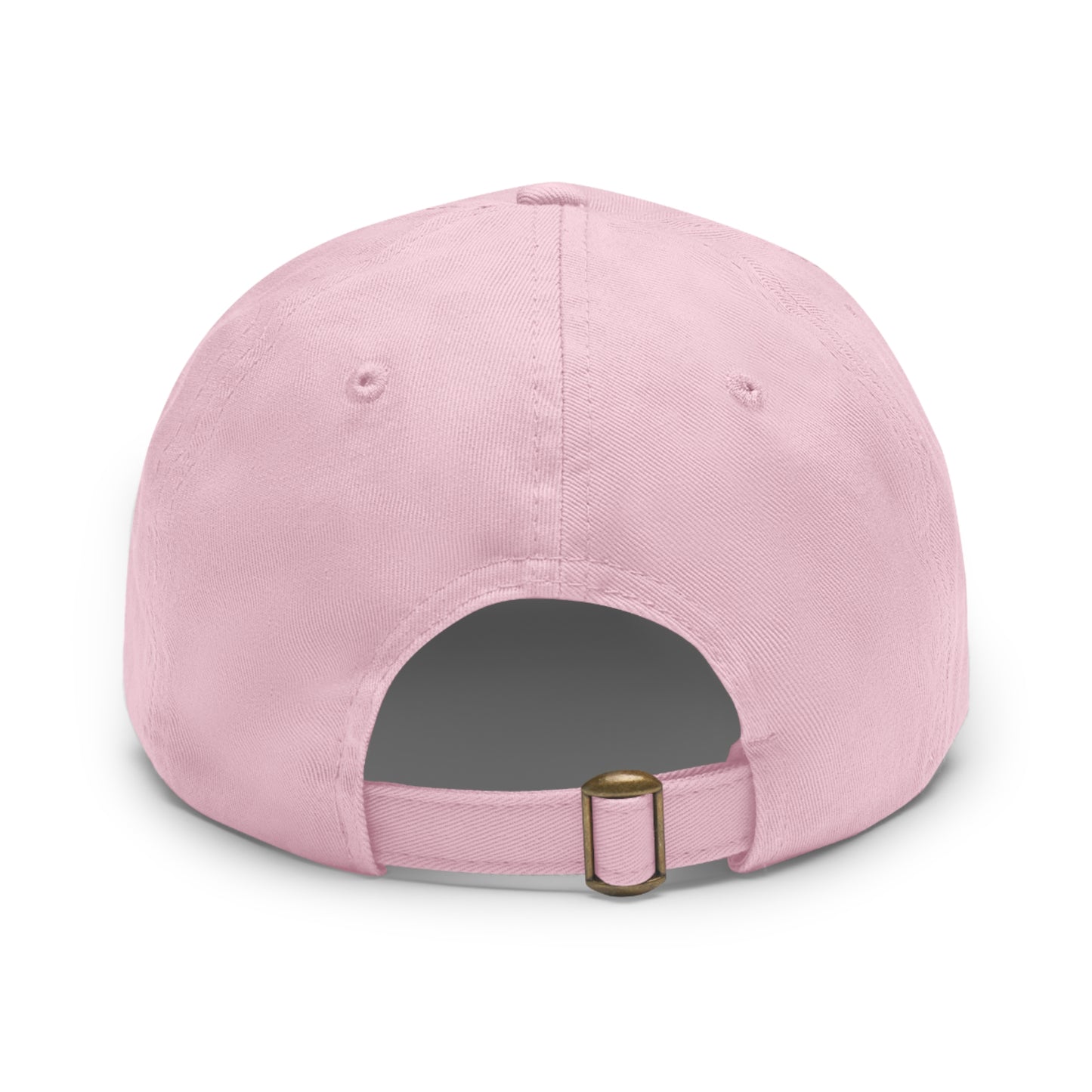 Dad Hat — Perro Coffee Round Leather Patch Cap